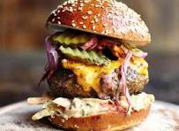 Lamb -Greek Burger